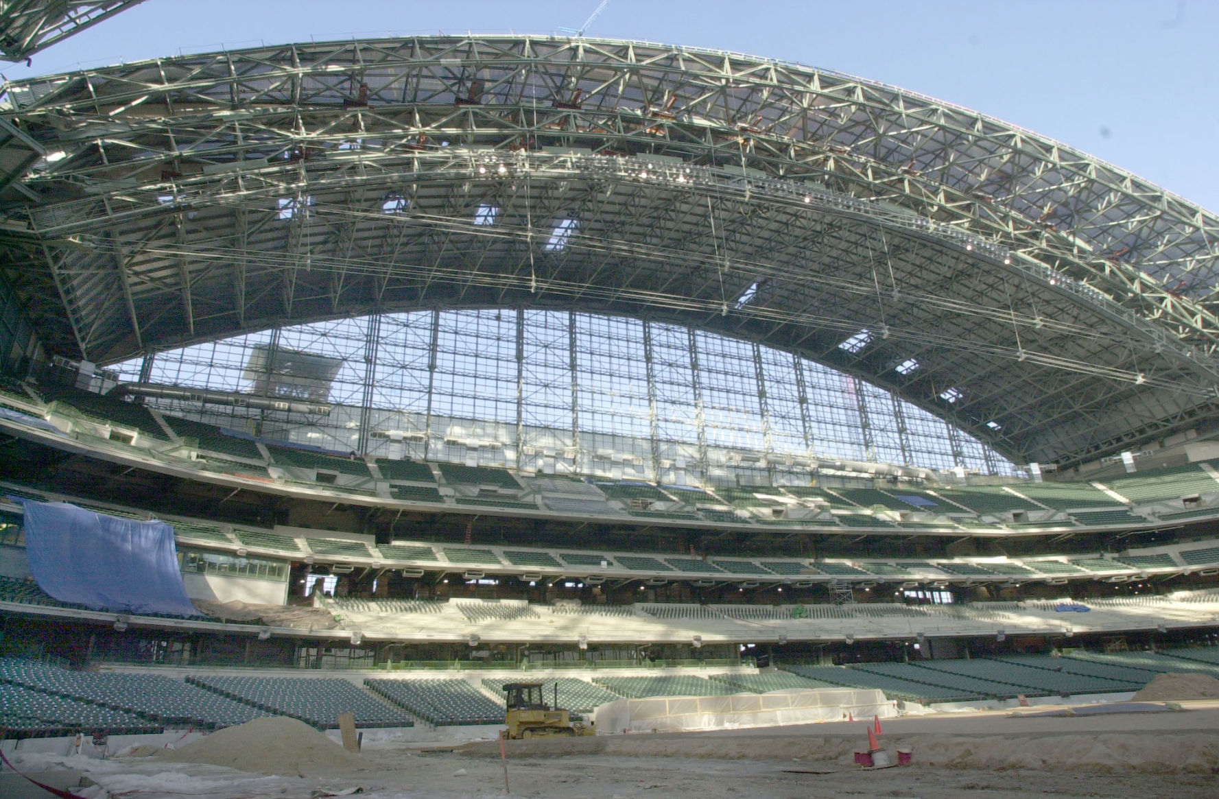 View from the dugout, 2001